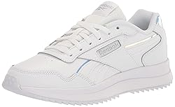 Reebok Women's Glide Sneaker, White/Silver