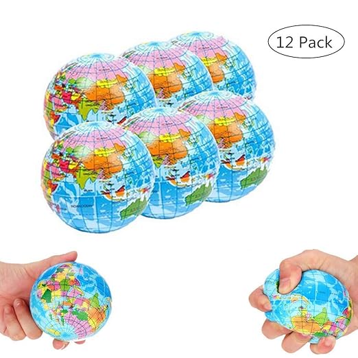 Yongbest Pelota Anti Estrés,12 Piezas Anti estrés Bolas Stress ...