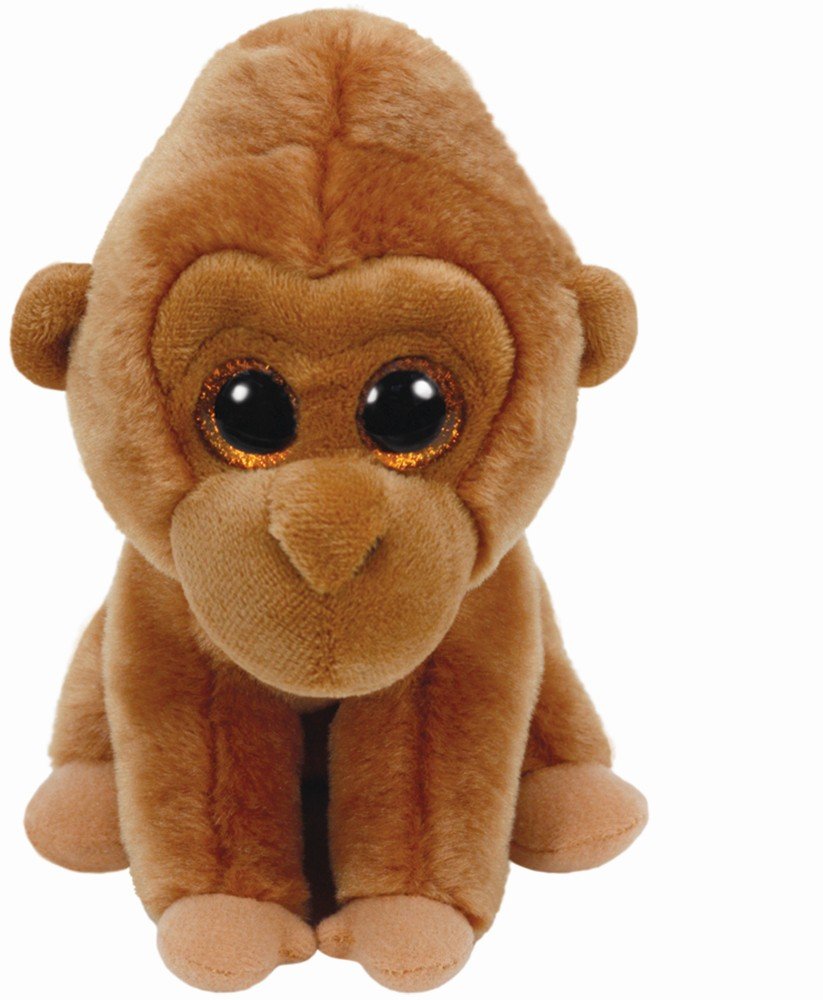 Ty Monroe Gorilla Plush, Bronceado, Regular