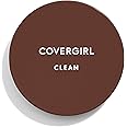 COVERGIRL Clean Pressed Powder Compact, Creamy Beige 150, 0.39 oz(11g)