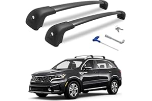 HmmtyRack 300LBS Roof Rack Cross Bars 300lb Compatible with Kia Sorento and Sorento Hybrid 2021-2026 with Flush Rails,Heavy Duty Lockable Aluminum Roof Rails Crossbars Cargo Bars Carrier Luggage