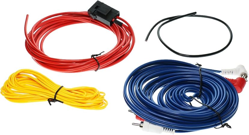 Amazon Co Jp 自動車 アンプ サブウーファー 取り付けケーブル 配線ワイヤセット 汎用 車 バイク