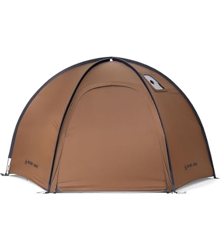 Amazon.com : Ultralight Black Tent 4 Person Tipi Hot Tent with