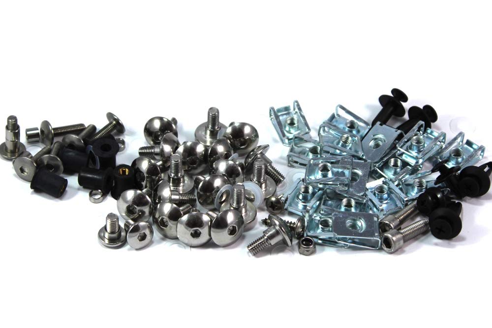 Speedy Fasteners Stainless Steel Bolt Kit Fairings & Screen Bolts fits Honda Blackbird CBR1100XX 1997-2003