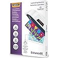 Fellowes A3 Laminating Pouches, Gloss Finish, 25 Sheets, 160 Micron (2 x 80 Micron) High Quality Finish with Image Last Directional Quality Mark, Ideal for Photos and Notices