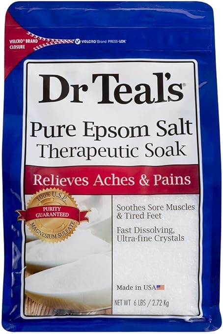 Amazon.com : Dr Teal's Therapeutic Solutions Pure Epsom Salt ... Amazon.com : Dr Teal's Therapeutic Solutions Pure Epsom Salt ...