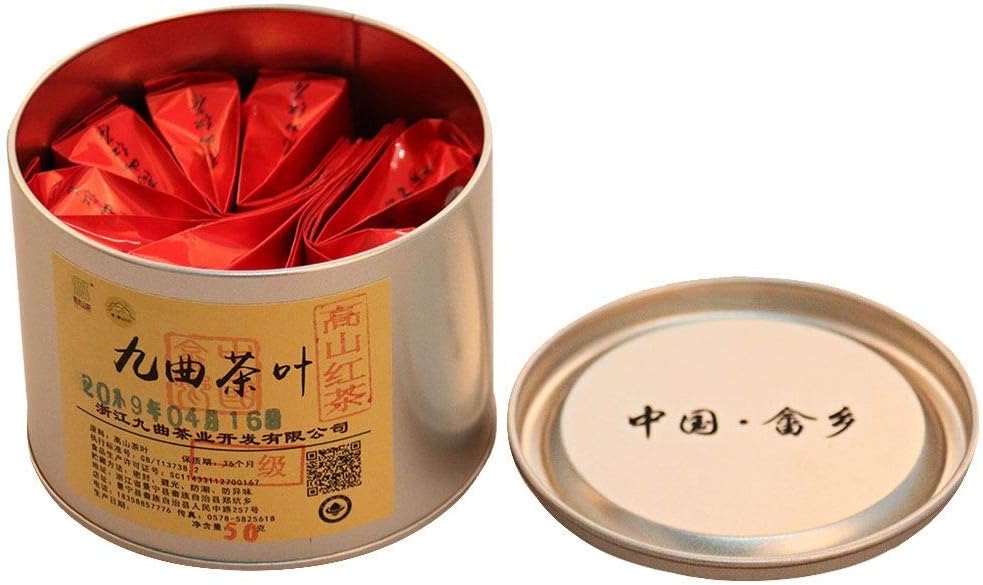 JiuQu Black tea, Chinese Famous High Mountain Picked Black Tea Red Tea Rock Tea | 100% Natural Loose Leaf Tea