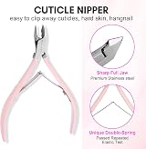 Makartt Cuticle Cutter with Pusher and Nipper 3 Pcs Set Stainless Steel view 3