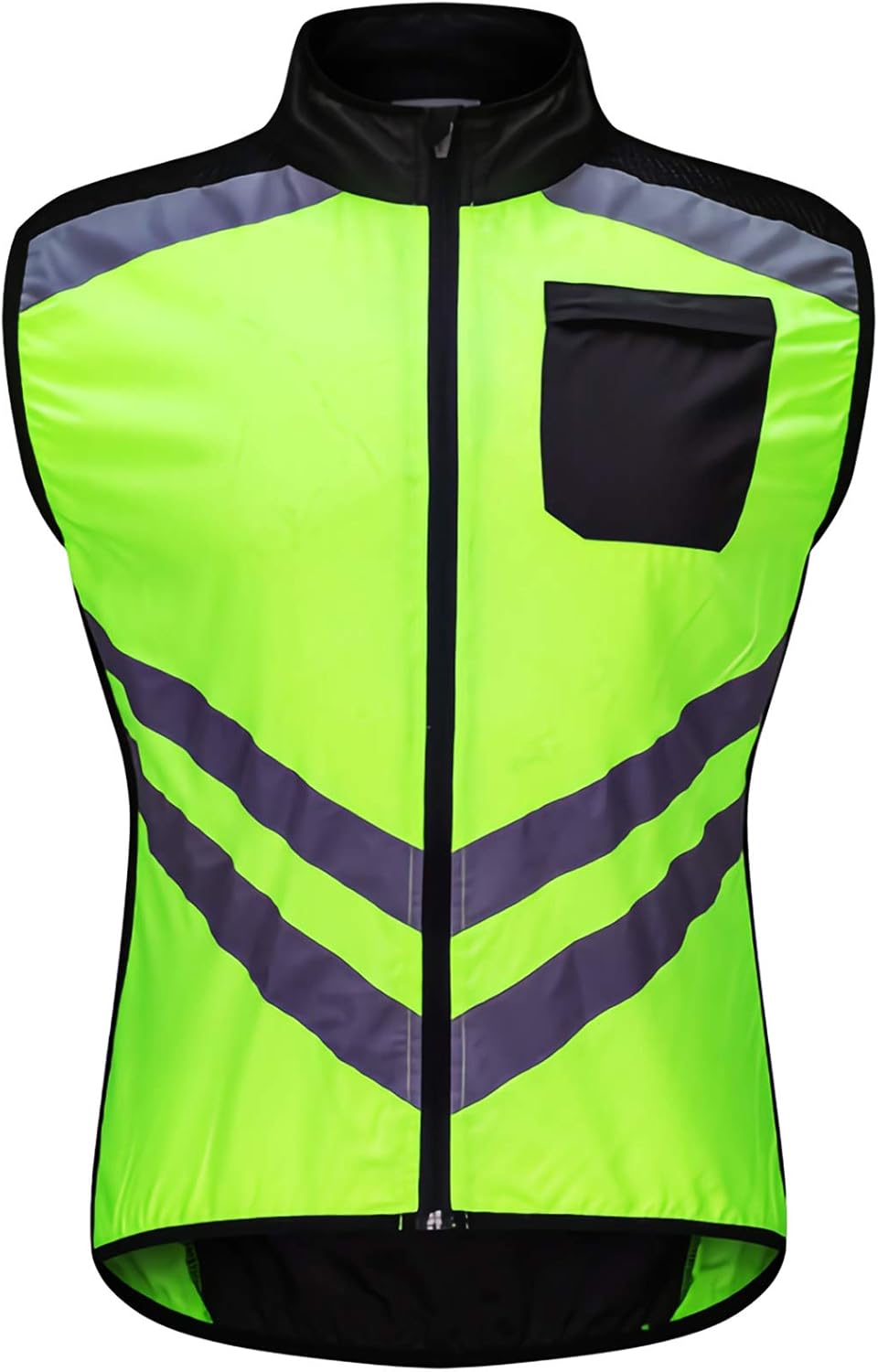 Men's Cycling Gilet, Lightweight Back Full Mesh Breathable MTB Bike