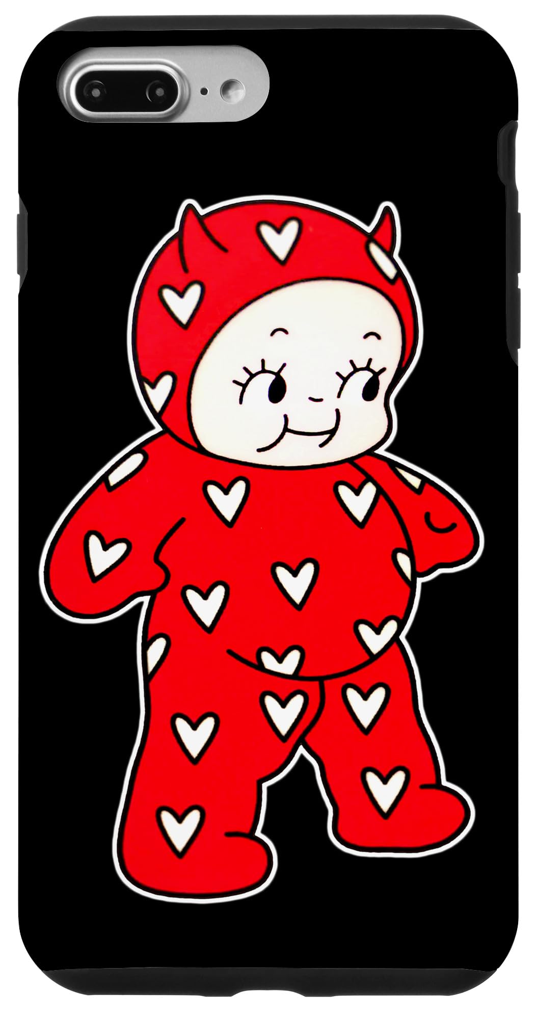 Kewpie Baby Cute Devil Case for iPhone 7 Plus/8 Plus