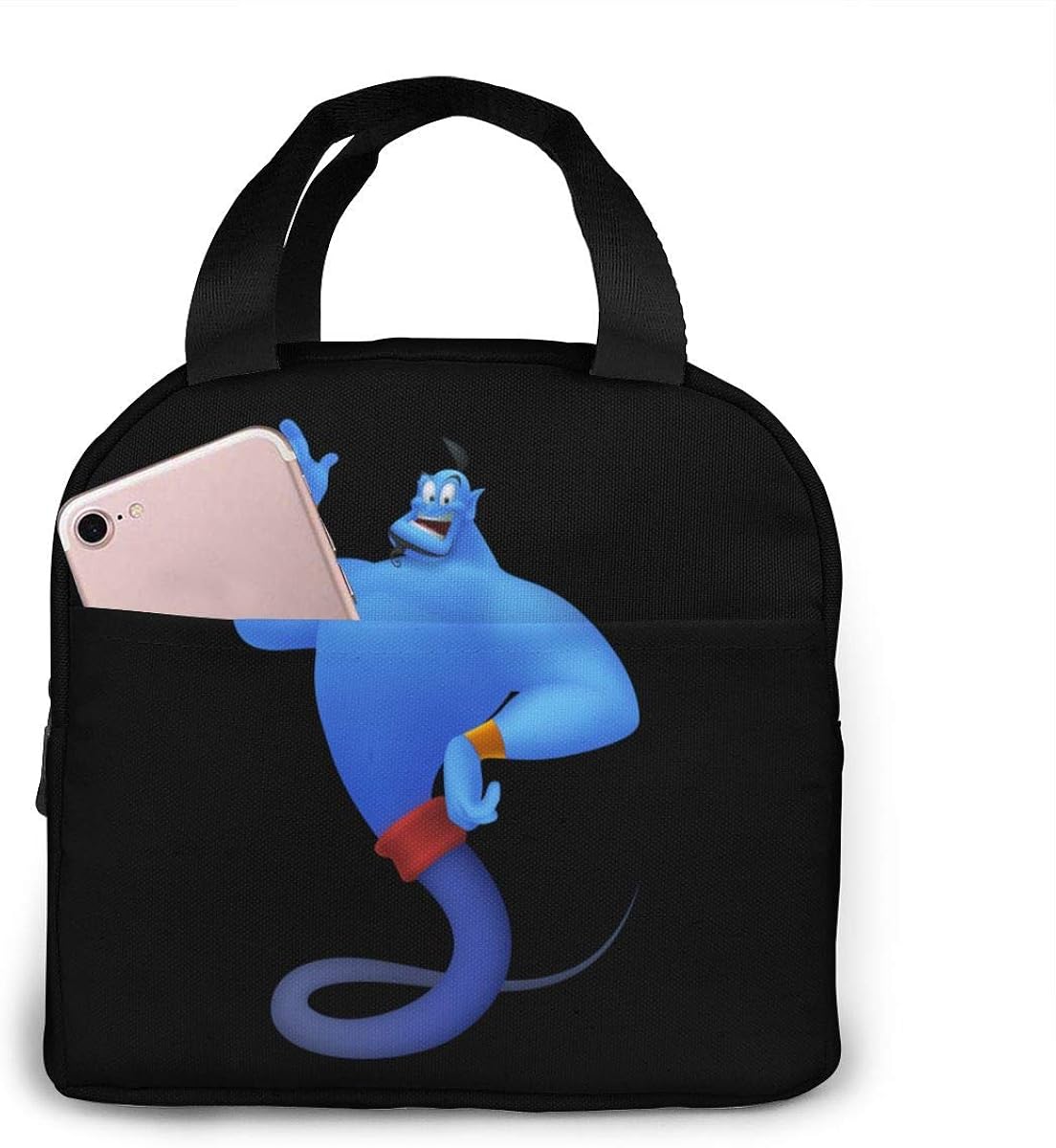 Amazon Co Jp おしゃれ アウトドアアラジン ジーニーピクニックランチバッグ 携帯用 弁当袋 保温バッグ 保冷保温 防水 収納 大容量 漏れ防止 耐衝撃 通勤 旅行 子供用 男女兼用 シューズ バッグ