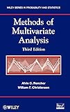 Methods of Multivariate Analysis