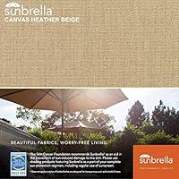 Amazon Com Eliteshade Sunbrella Solar Umbrellas 9ft Market Umbrella With 80 Led Lights Patio Umbrellas Outdoor Table Umbrella With Ventilation And 5 Years Non Fading Top Beige Garden Outdoor