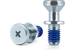 HPUY DA61-03734A DA61-11161A Handle Fixer Compatible with Samsung Refrigerator Door Handle Mounting Stud Replacement AP4372038,1998157,PS4144145 Refrigerator Door Handle Screw(2 Pack)