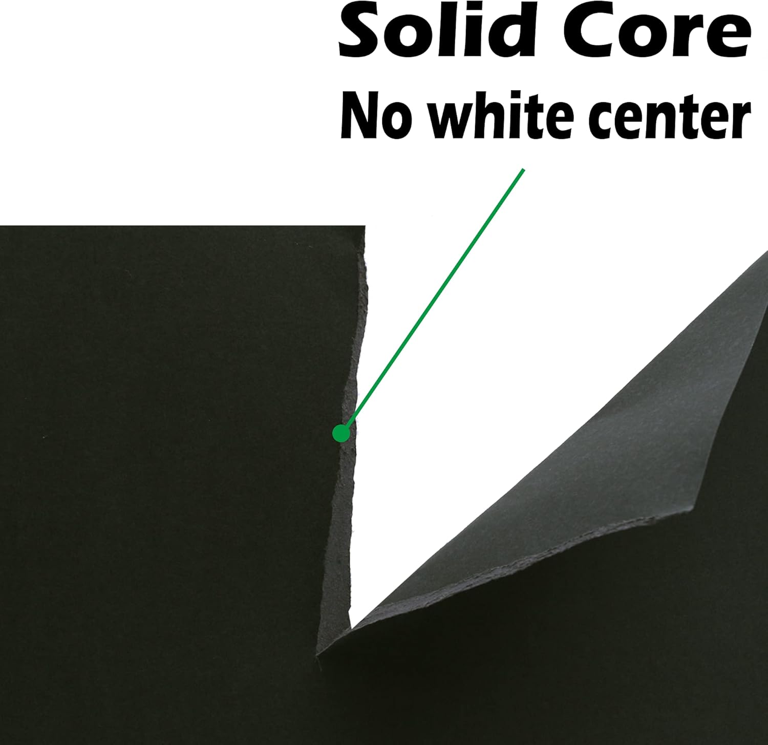 Black Cardstock - 12’’ x 12’’ 85lb Cover Card Stock Paper Perfect for Scrapbooking, Crafts, Business Cards 30 Sheets 230g UAP05BK : Office Products