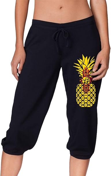 pineapple workout pants