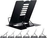 JINYUNMIN Book Stand Reading Stand Multi-Function Metal Easel Black view 4