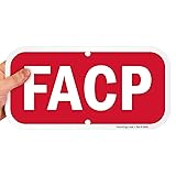 SmartSign "FACP" Fire Alarm Control Panel Sign