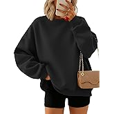 Trendy Queen Sweatshirts for Women Hoodies Oversized Crewneck Tops Sweaters Comfy Fall Winter Outfits Clothes 2026 Fashion