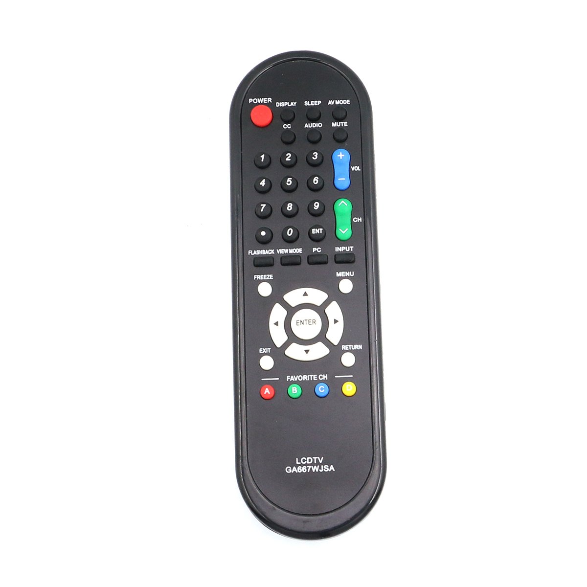 VINABTY GA667WJSA Replace Remote Control for Sharp TV LC-32D47 LC-32SB220 LC-32SB27U LC-46SB57U LC-C3237UT LC-70LE600U LC-C52700 LC-32SB27UT LC-60LE550U LC-32D44 LC-32D49 LC-C3234 LC-C6577 LC-37D44U