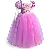 ToLaFio Princess Costume for Girls Halloween Fancy Party Dress Princess Dress Up Clothes for Little Girl