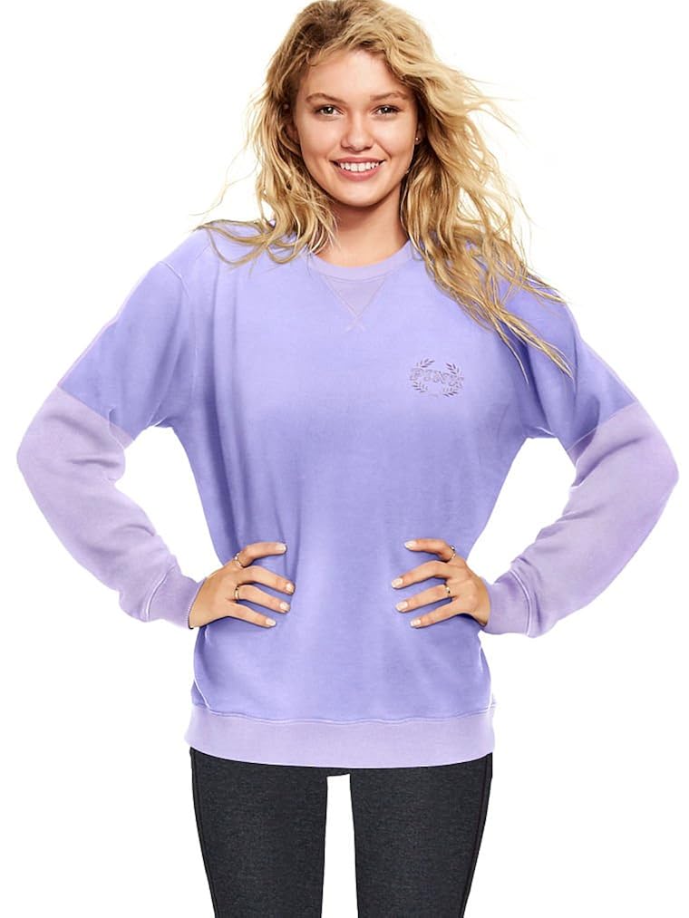 Women Victorias Secret Pink Campus Crew 