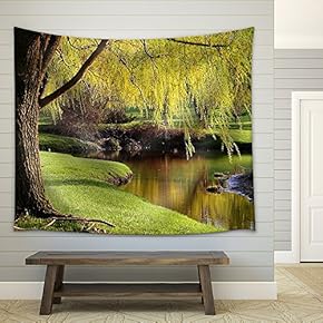 Scenic Landscape - Fabric Wall Tapestry Home Decor - 51x60 inches