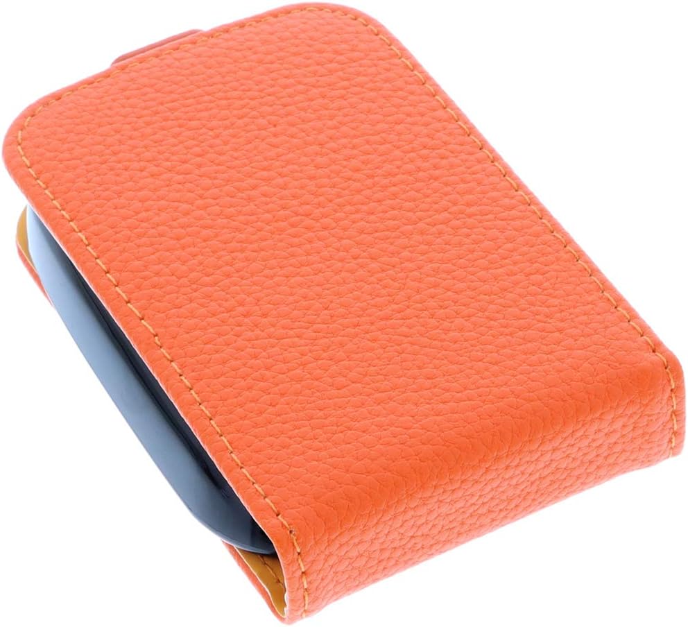 foto-kontor Case compatible with Abbott Freestyle Libre 2 Flip Style orange protection, Flip Orange - Image 5