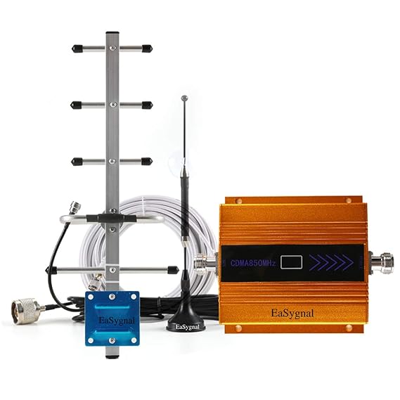 Easygnal Cell Phone Signal Booster For Home Verizon Att T Mobile Sprint 3g Cellular Signal Repeater Home Amplifier Kit