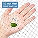 OGORI 14 x 20 ft Garden Plant Netting with 14 Heavy-Duty Steel Garden Staples Stakes,Reusable and Doesn't Tangle - Protective Netting Against Blue Heron Birds and Cats