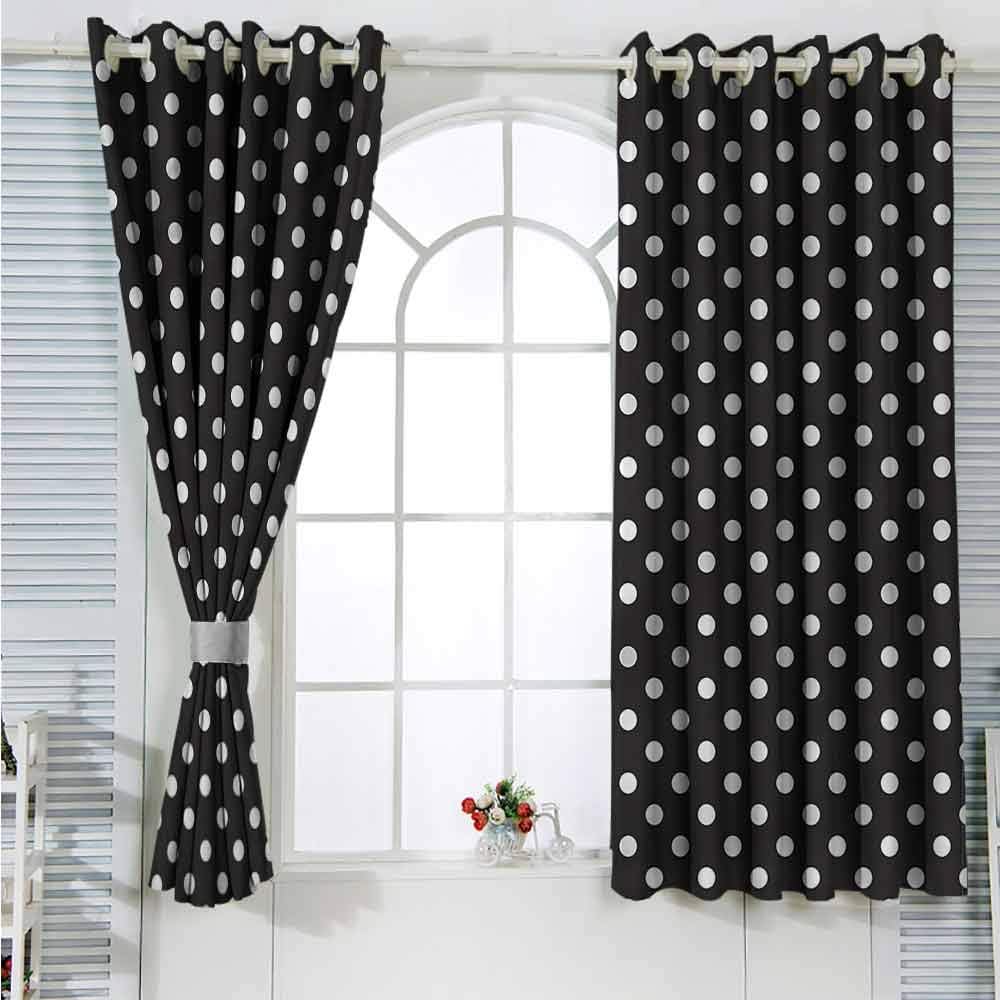 Amazon Com Paddy Benedict Living Room Curtains Black And White