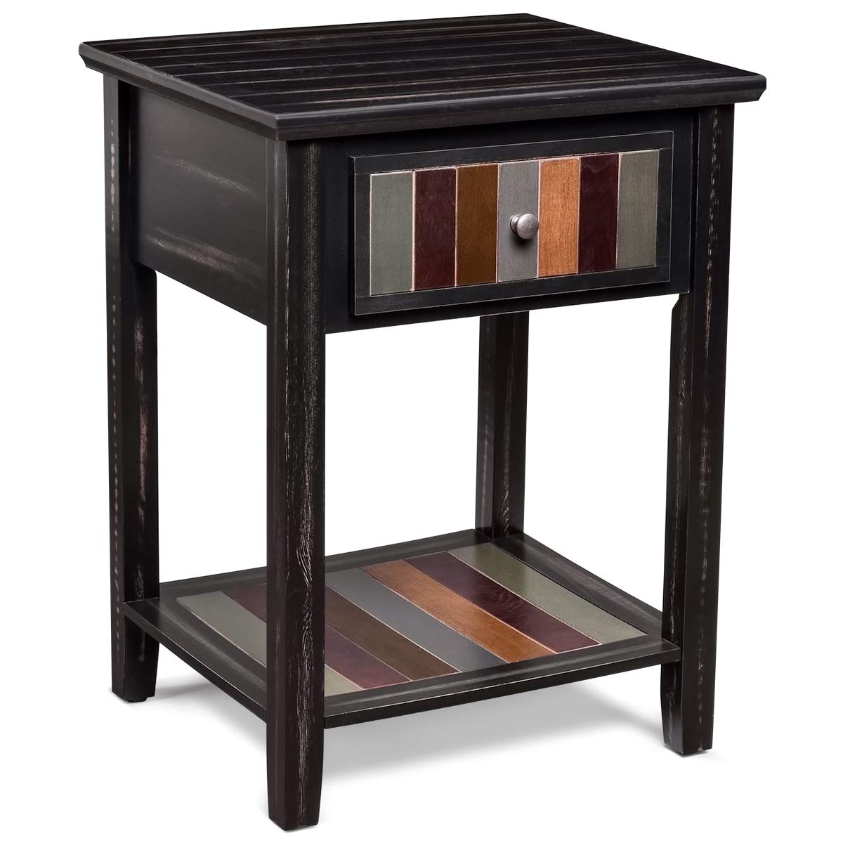 Best Metal End Table The Numbered Drawers