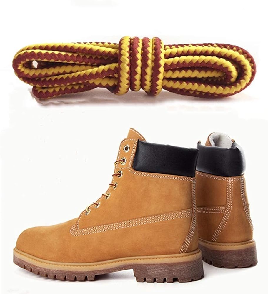 Amazon Haruhana ワークブーツ用 靴紐 ブーツレース 虎紐 作業靴 安全靴 Red Wing Chippewa Timberland Danner 等のワークブーツに適した靴紐 しなやかで丈夫な太さ3mmタイプ 靴ひも