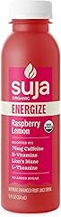 Suja Organic Energize Raspberry Lemon Cold Pressed Juice Drink, 12 fl oz Bottle