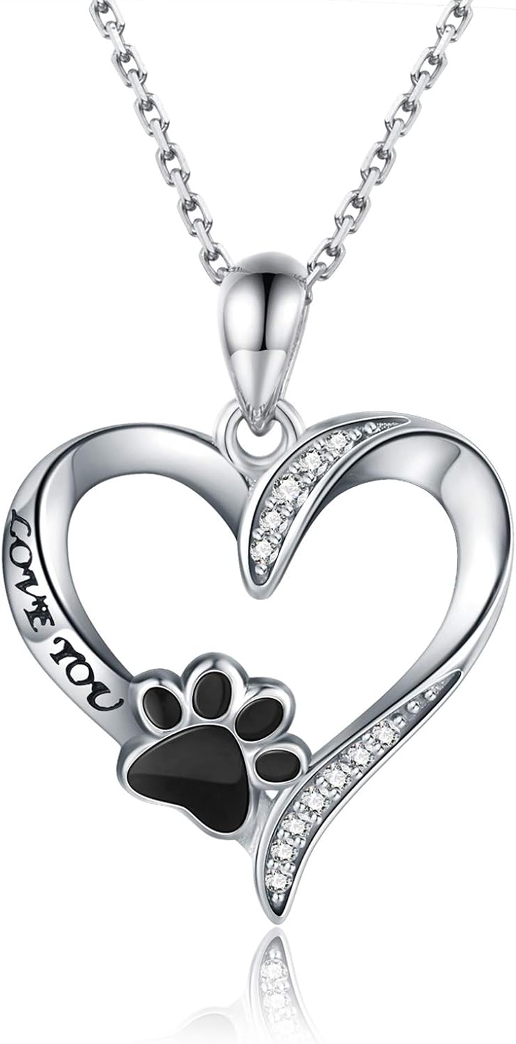 paw print pendant