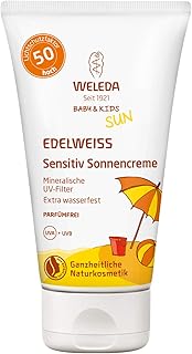 Weleda Edelweiss Sensitiv Sonnencreme LSF 50 Baby & Kids (50ml)