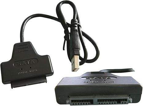 Amazon Com Micro Sata 1 8 To Usb 2 0 Adapter Cable Computers Accessories