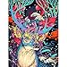EuTengHao 5D DIY Diamond Painting Twinkle Magic Square Full Drill Diamond Painting Crystal Diamond Embroidery Painting for Living Room Wall Decoration Picture by Xmas Reindeer Deer (30x40CM/12x16inch)