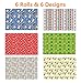 Christmas Wrapping Paper Set - 6 Rolls - 30