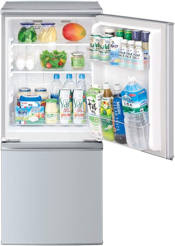 シャープ 冷蔵庫 小型 2ドア 137L SJD14FS