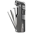 JOPOO Pipe Lighter Gas Butane Refillable Soft Flame with Pipe Cleaner Tools (Sold without Gas)
