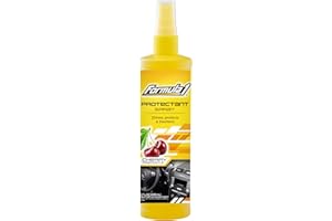 Formula 1 Interior Detailing Protectant Spray, Car Interior Cleaner with Lasting Cherry Fragrance and UV Protection, Safe for Vinyl, Rubber, Plastic, & Dashboard - 10oz.
