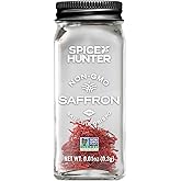 The Spice Hunter Saffron Strands, Spanish Mancha, Whole, 0.01-Ounce Jar