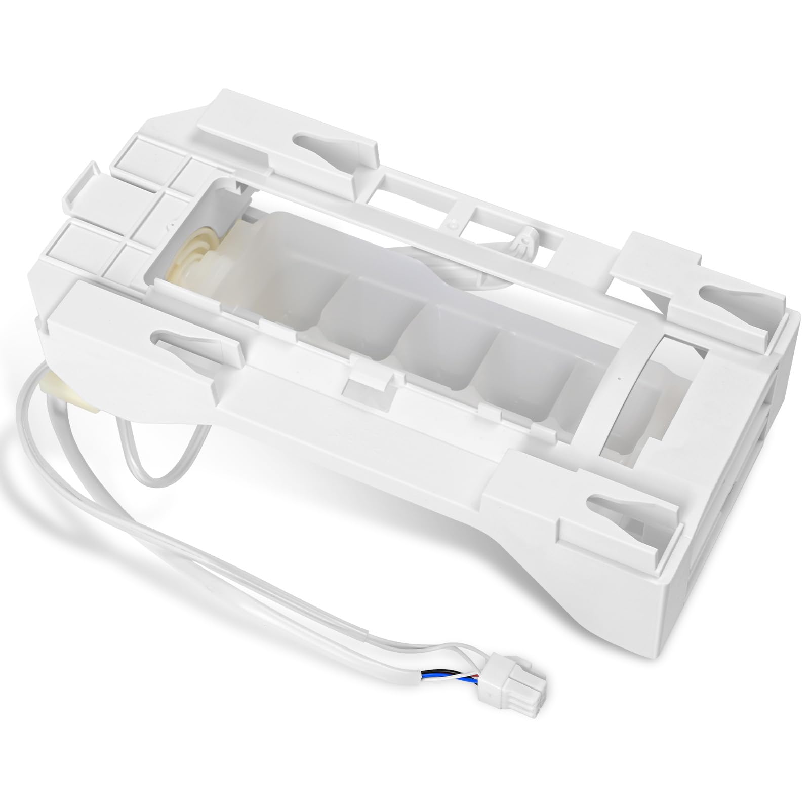 Photo 1 of Upgraded 243297609 243297613 Ice Maker Replacement Refrigerator Ice Makers Fits for Frigidaire Ice-Maker 243297613, for Electrolux Icemaker Replacement Parts, Replaces 243297606, 6-Pin