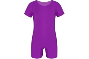 Aislor Kids Boys Girls One Piece Ballet Dance Gymnastics Leotard Athletic Stretchy Jumpsuit Unitard