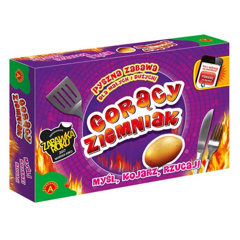 Gorący Ziemniak Wersja Podstawowa Gra Planszowa Towarzyska Imprezowa Rodzinna Board Game Po Polsku