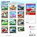 Volkswagen Bus 2018 12 x 12 Inch Monthly Square Wall Calendar, German Motor Car Van