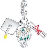 GOINEVA Angel Cross Butterfly Ice Cream Charm 925 Sterling Silver Charm Fits Women's Charm Bracelet & Necklace Jewelry Gifts for Women Family Friends