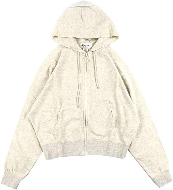 Amazon Co Jp ジムフレックス Gymphlex フレンチテリー ジップ パーカー レディース French Terry Parka Ladies fw J 1455 Sk C 26 Oatmeal 14 レディースｍ 服 ファッション小物