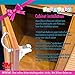 Premium - 8 Locks & 3 Keys Drill-Free 3M-Adhesive Magnetic Safety Cabinet & Drawer Locks for Baby Proofing - from Keen Baby